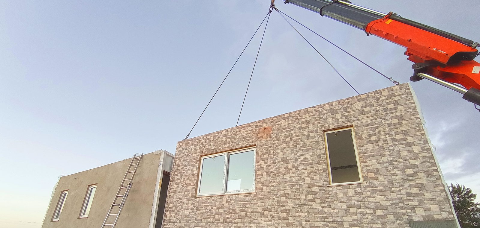Vivienda prefabricada construida en steel framing en Uruguay